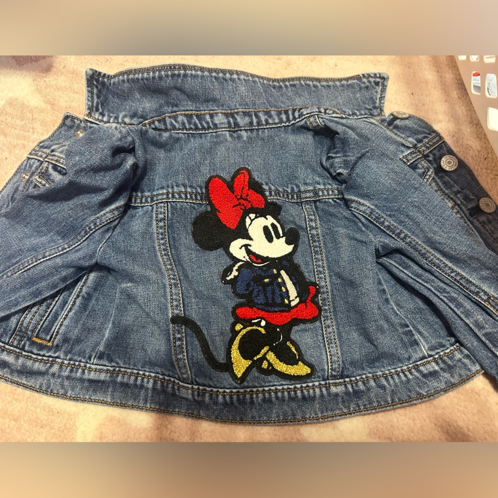 GAP Blue Denim Jacket with Disney Collaboration
